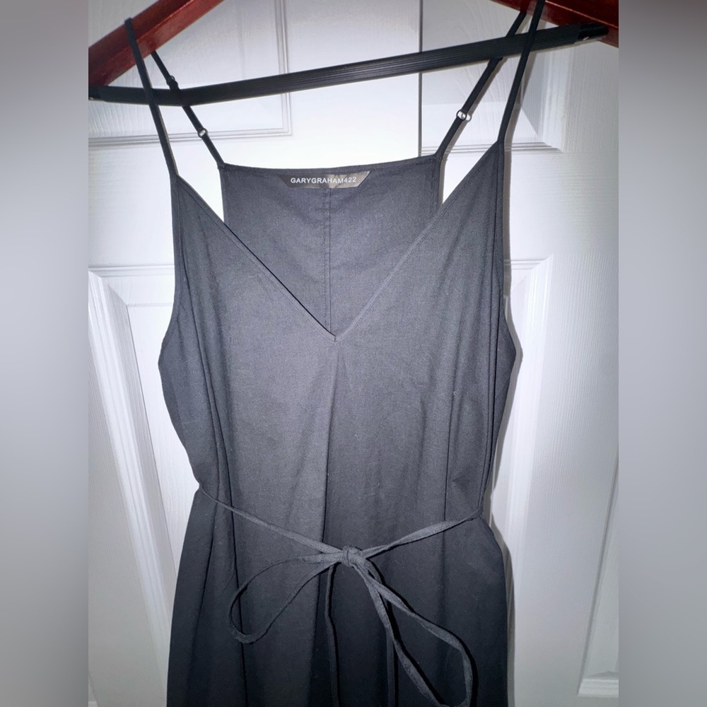 SALE💥GaryGraham422 Limited Release! Black Cotton Maxi Dress – Size Small NEW - Picture 3 of 8